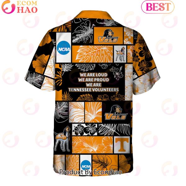 We Are Loud We Are Proud We Are Tennessee Volunteers Hawaiian Shirt And Short