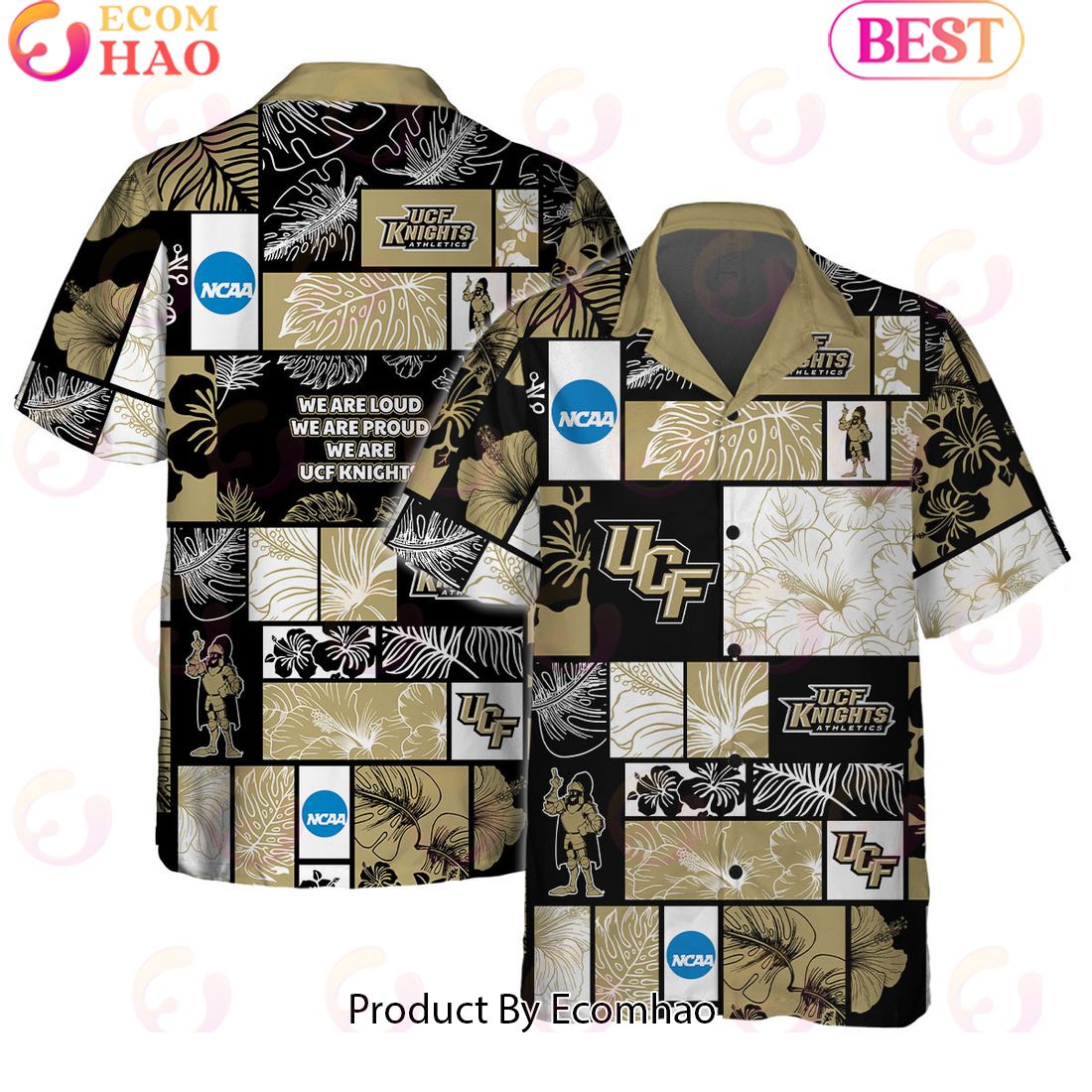 We Are Loud We Are Proud We Are UCF Knights Hawaiian Shirt And Short