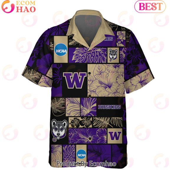 We Are Loud We Are Proud We Are Washington Huskies Hawaiian Shirt And Short