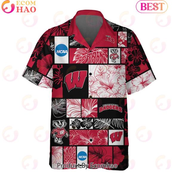 We Are Loud We Are Proud We Are Wisconsin Badgers Hawaiian Shirt And Short