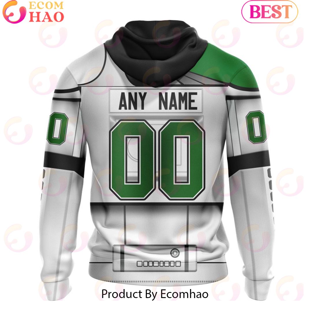 Personalized WHL Prince Albert Raiders Specialized Stormtrooper Design Kits Version Hoodie