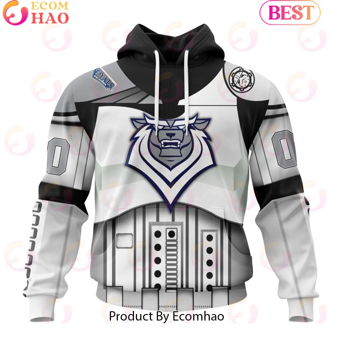 Personalized WHL Victoria Royals Specialized Stormtrooper Design Kits Version Hoodie