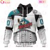 Personalized WHL Moose Jaw Warriors Specialized Stormtrooper Design Kits Version Hoodie