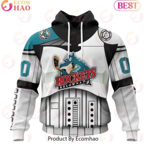 Personalized WHL Kelowna Rockets Specialized Stormtrooper Design Kits Version Hoodie