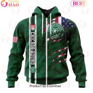 MLR Chicago Hounds Special Design Concept Kits 2403 3D Hoodie