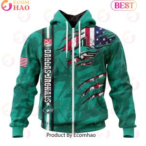MLR Dallas Jackals Special Design Concept Kits 2403 3D Hoodie