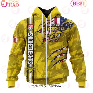 MLR Houston SaberCats Special Design Concept Kits 2403 3D Hoodie