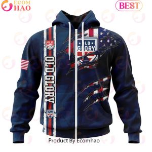 MLR Old Glory DC Special Design Concept Kits 2403 3D Hoodie