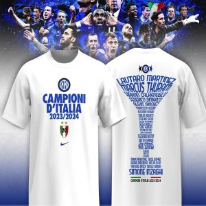 Campioni D’Italia 2023-2024 Members Inter Milan T-Shirt