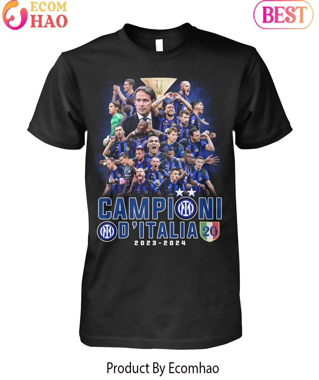 Inter Milan Campioni D’Italia 2023-2024 T-Shirt