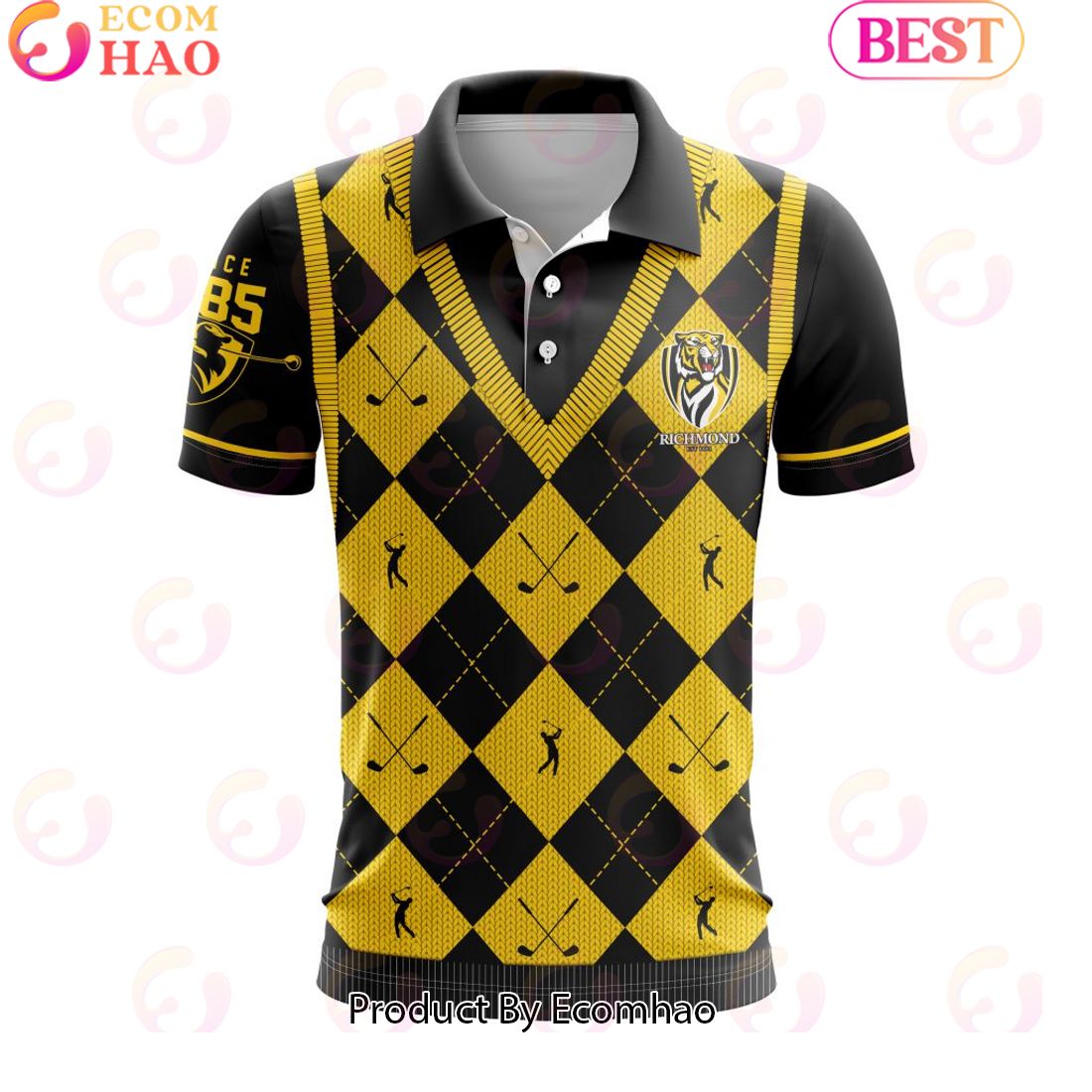 AFL West Coast Eagles Special Golf Polo Design