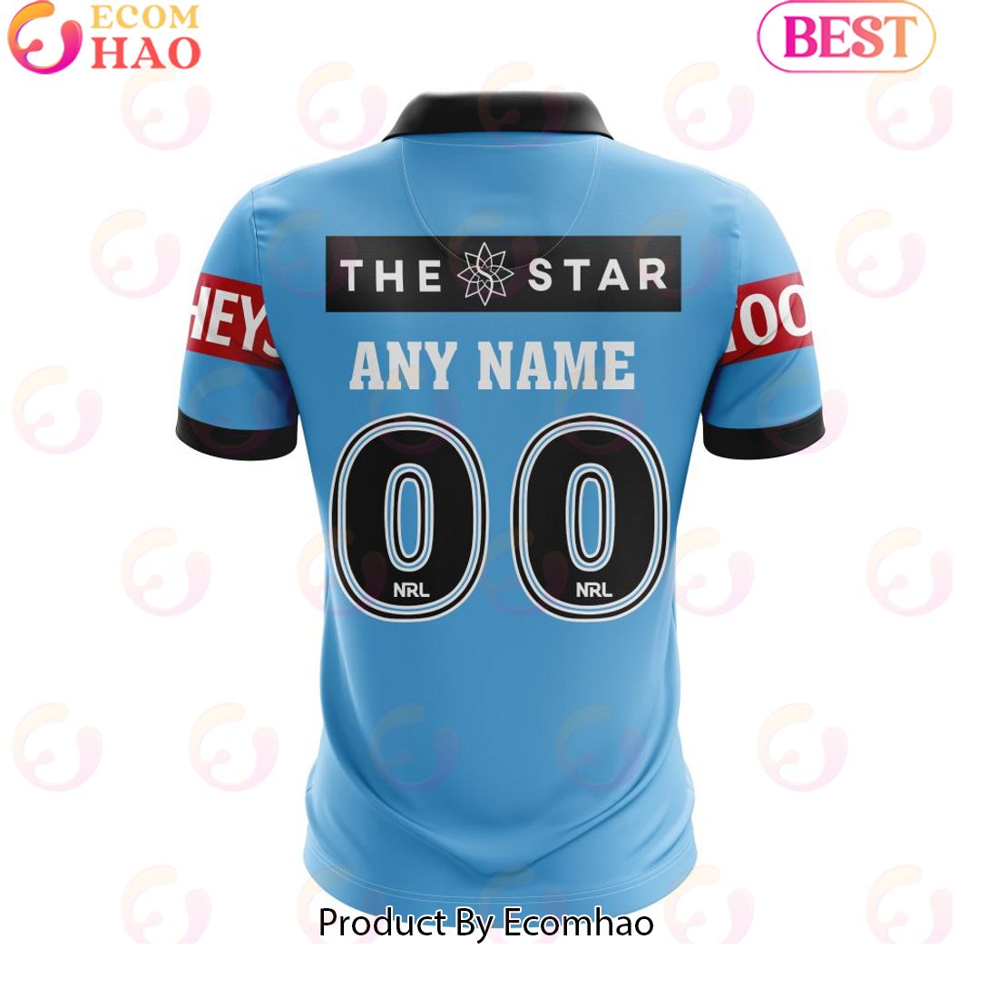 NSW Blues State Of Origin Personalized 2024 Polo Shirt