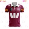 QLD Maroons State Of Origin Personalized 2024 Training Design Polo Shirt