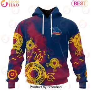 Personalized AFL Adelaide Crows Special Indigenous Training Design Kits 3D Hoodie