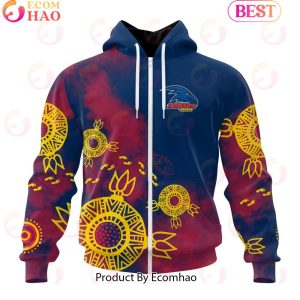 Personalized AFL Adelaide Crows Special Indigenous Training Design Kits 3D Hoodie
