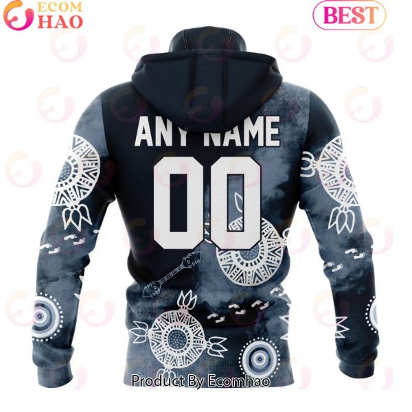 Personalized AFL Carlton Football Club Special Indigenous Training Design Kits 3D Hoodie