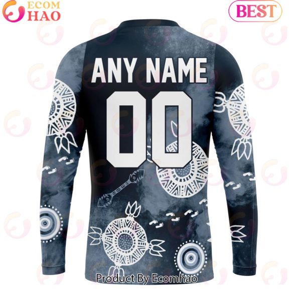 Personalized AFL Carlton Football Club Special Indigenous Training Design Kits 3D Hoodie