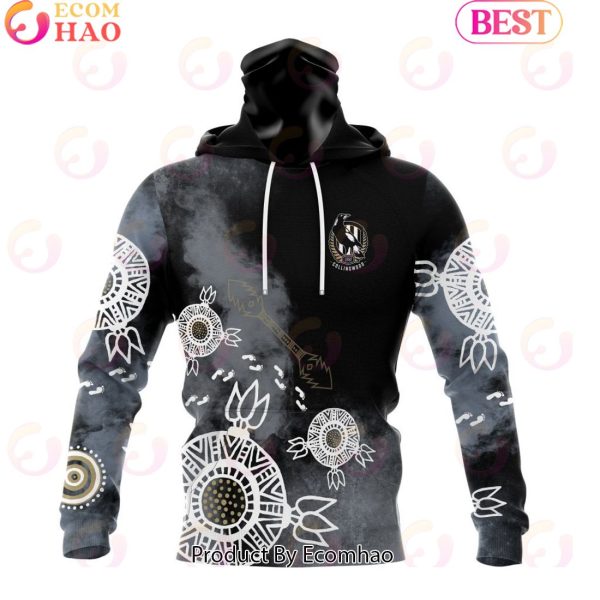 Personalized AFL Collingwood Football Club Special Indigenous Training Design Kits 3D Hoodie