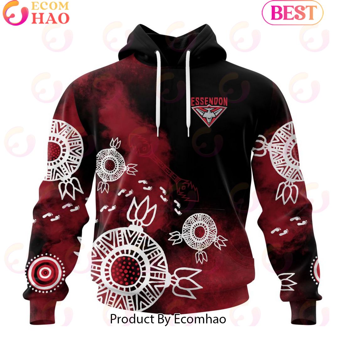 Personalized AFL Carlton Football Club Special Indigenous Training Design Kits 3D Hoodie