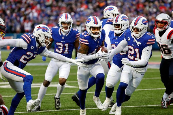 Buffalo Bills Baseball Jacket: Bring your Bills passion to the ballpark with this sleek, team-inspired baseball-style jacket – the perfect blend of sports style and fan spirit!