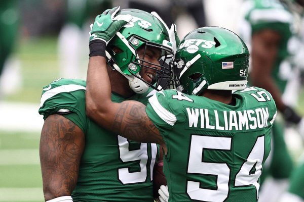 New York Jets Baseball-Style Team Jacket