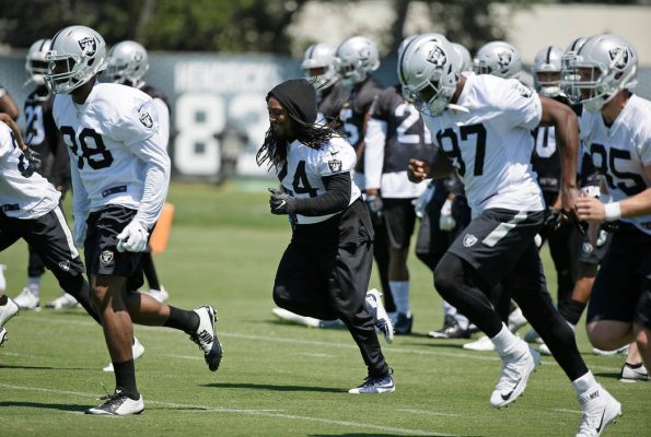 Represent the Las Vegas Raiders in a Unique Baseball-Inspired Jersey