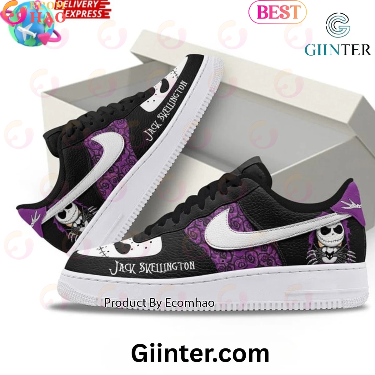 Jack Skellington 2026 Limited Edition Air Force 1 Jack Skellington 2026 Limited Edition Air Force 1