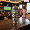 Arsenal FC Premier League Champions 2025-26 Luxury Ornate Gold & Jewel Insulated Handle Tumbler