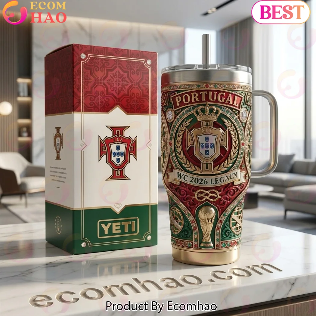 Yeti Portugal WC 2026 Legacy Luxury 40oz Tumbler With Handle Yeti Portugal WC 2026 Legacy Luxury 40oz Tumbler With Handle