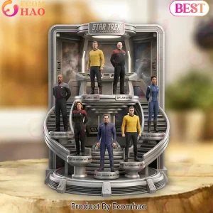Star Trek 60th Anniversary 2026 Captains Commemorative Custom Shape Acrylic Plaque