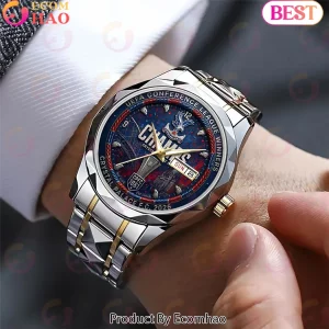 Crystal Palace FC 2026 UEFA Conference League Winners Commemorative Two-Tone Luxury Quartz Watch