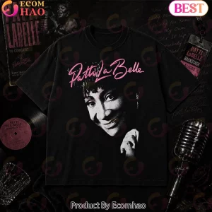Stephon Castle Patti LaBelle Vintage Graphic San Antonio Spurs Retro Black T-Shirt