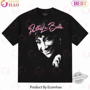 Stephon Castle Patti LaBelle Vintage Graphic San Antonio Spurs Retro Black T-Shirt