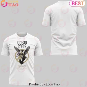 Linkin Park From Zero World Tour Munich Concert Angel Graphic White T-Shirt