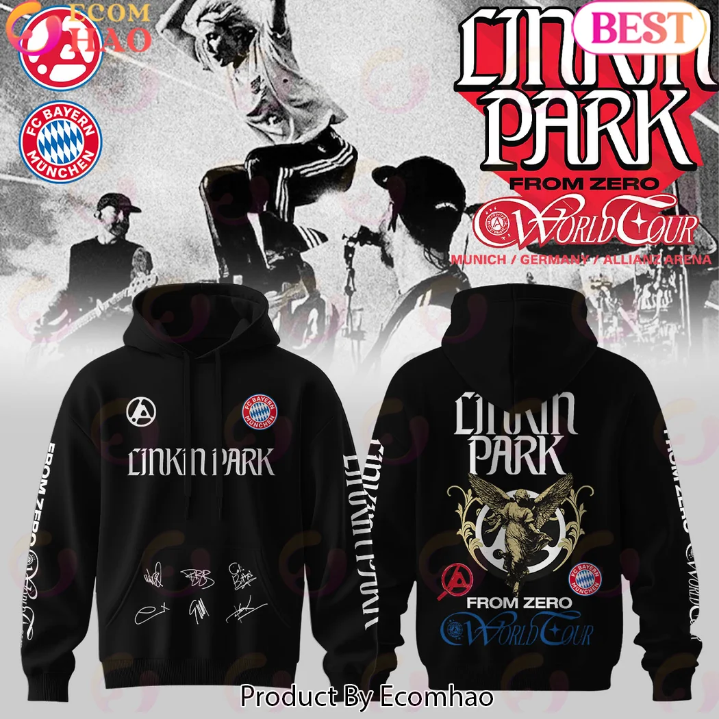 Linkin Park x FC Bayern Munich From Zero World Tour Limited Edition Signature Baseball Cap Linkin Park x FC Bayern Munich From Zero World Tour Limited Edition Signature Baseball Cap