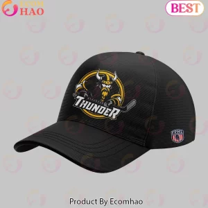 Stockton Thunder ECHL Hockey Viking Mascot Graphic Pullover Hoodie