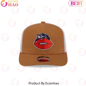 Chicago Bears New Era Hawaii Bowl Bronze Vintage Logo Stretch-Snap Trucker Hat