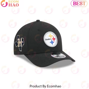 New Era Pittsburgh Steelers Super Bowl LIX Black Adjustable Baseball Cap