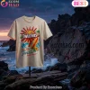 Just A Girl Who Loves ZZ Top Sunflower La Grange Vintage Graphic Women’s V-Neck Shirt
