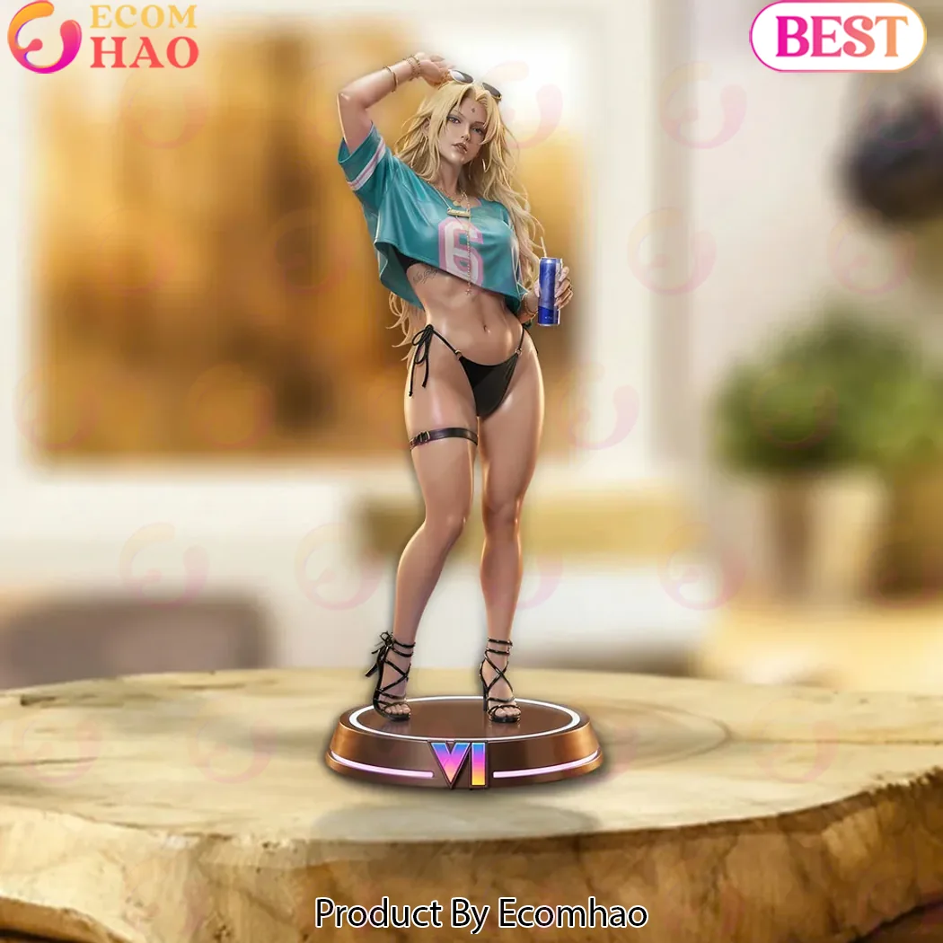 Grand Theft Auto VI Tsunade Custom Cut Collectible Acrylic Figure Grand Theft Auto VI Tsunade Custom Cut Collectible Acrylic Figure