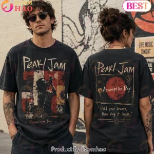 Pearl Jam Assumption Day Vintage Washed Graphic T-Shirt