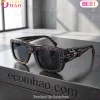 Borussia Dortmund BVB 09 Premium Luxury Gold and Black Rhinestone Champions League Unisex Sunglasses