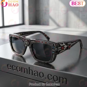 WWE CM Punk Straight Edge Premium Engraved Luxury Unisex Sunglasses