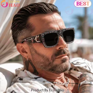 WWE CM Punk Straight Edge Premium Engraved Luxury Unisex Sunglasses