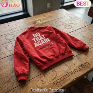 Malcolm Todd Do That Again 2026 North America Tour Red Signature Bomber Jacket