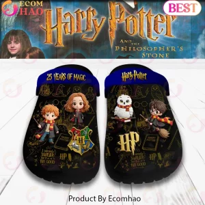 Harry Potter 25 Years of Magic Chibi 3D Characters Clogs
