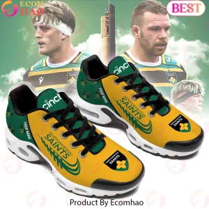 Northampton Saints Custom Name Air Max Style Sneakers