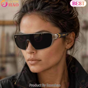 Ray-Ban x DeWALT Titanium Industrial Series Premium Unisex Shield Sunglasses