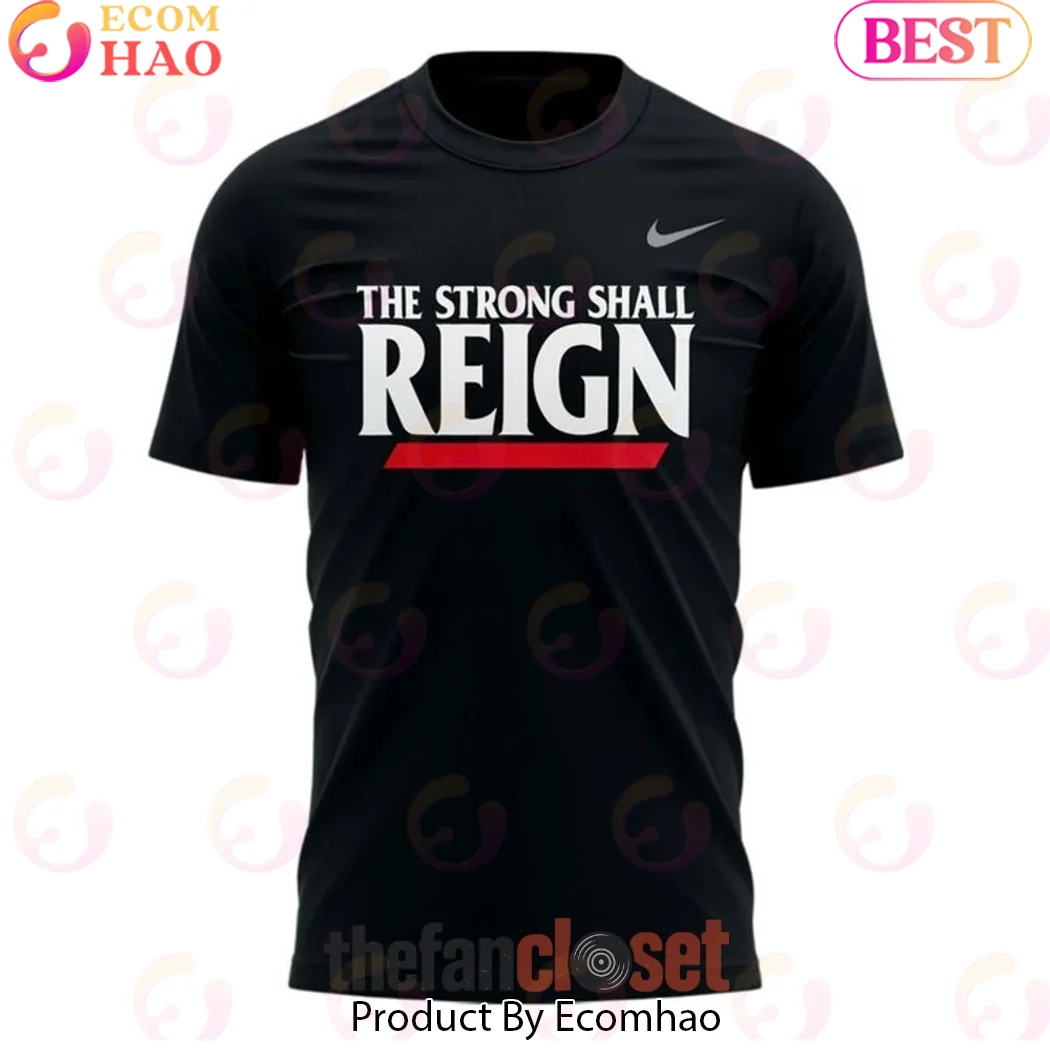 Cincinnati Bearcats The Strong Shall Reign Limited Edition Black Graphic T-Shirt Cincinnati Bearcats The Strong Shall Reign Limited Edition Black Graphic T-Shirt