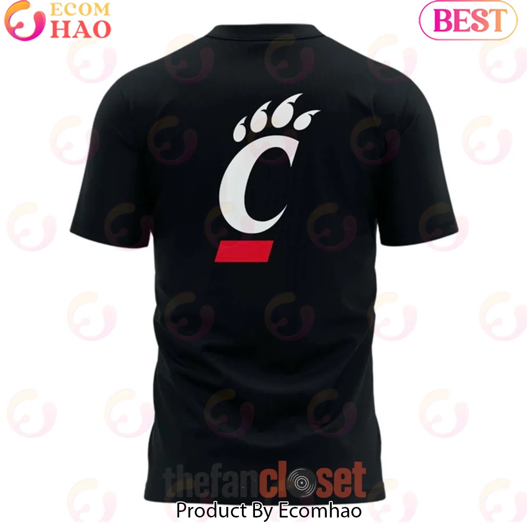 Cincinnati Bearcats The Strong Shall Reign Limited Edition Black Graphic T-Shirt Cincinnati Bearcats The Strong Shall Reign Limited Edition Black Graphic T-Shirt